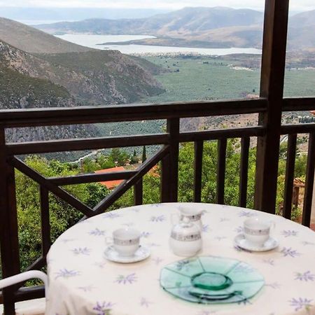 Apollon Stone Villa In Delphi With Breathtaking Views Exteriér fotografie